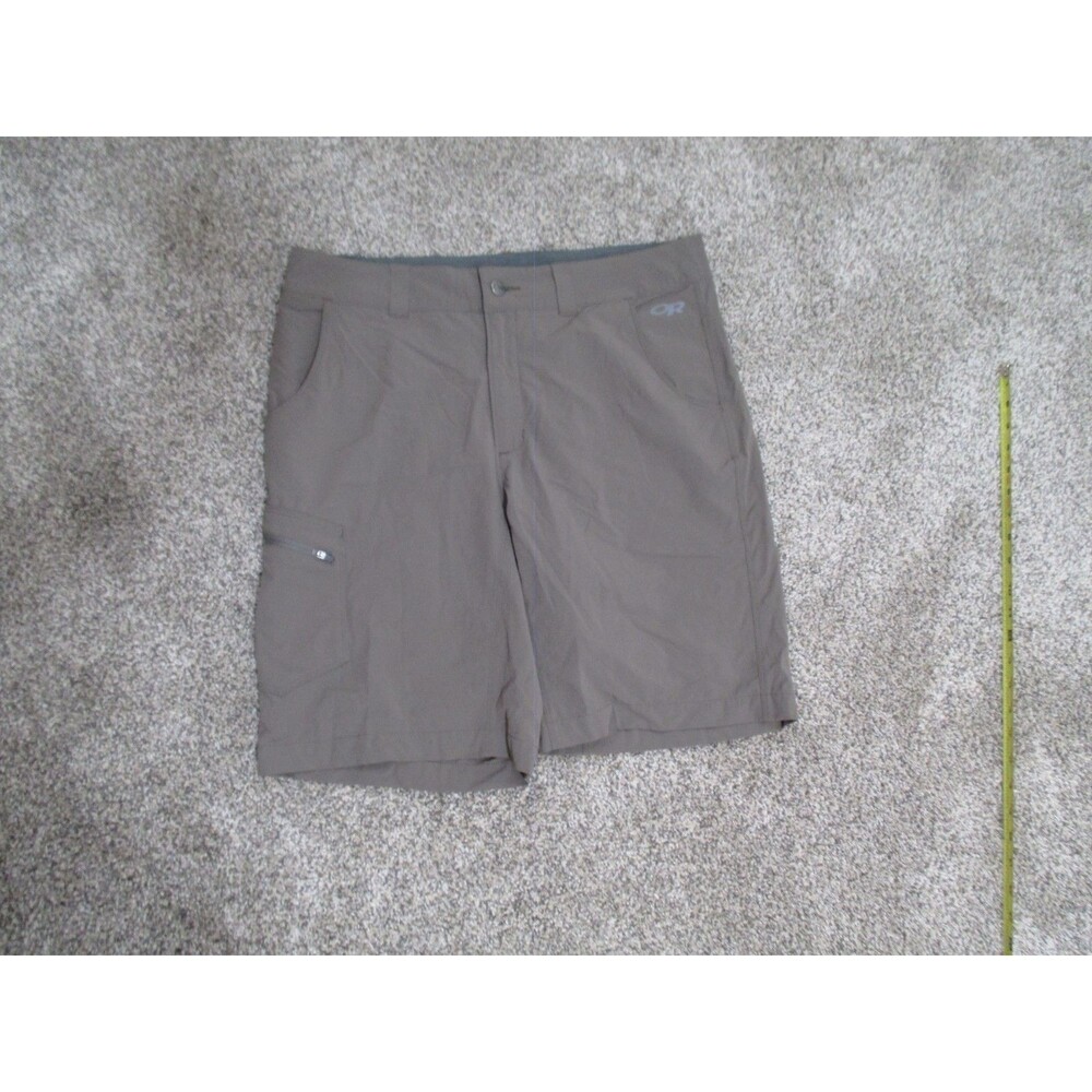 Outdoor Research mens shorts 34 brown hiking outdoors